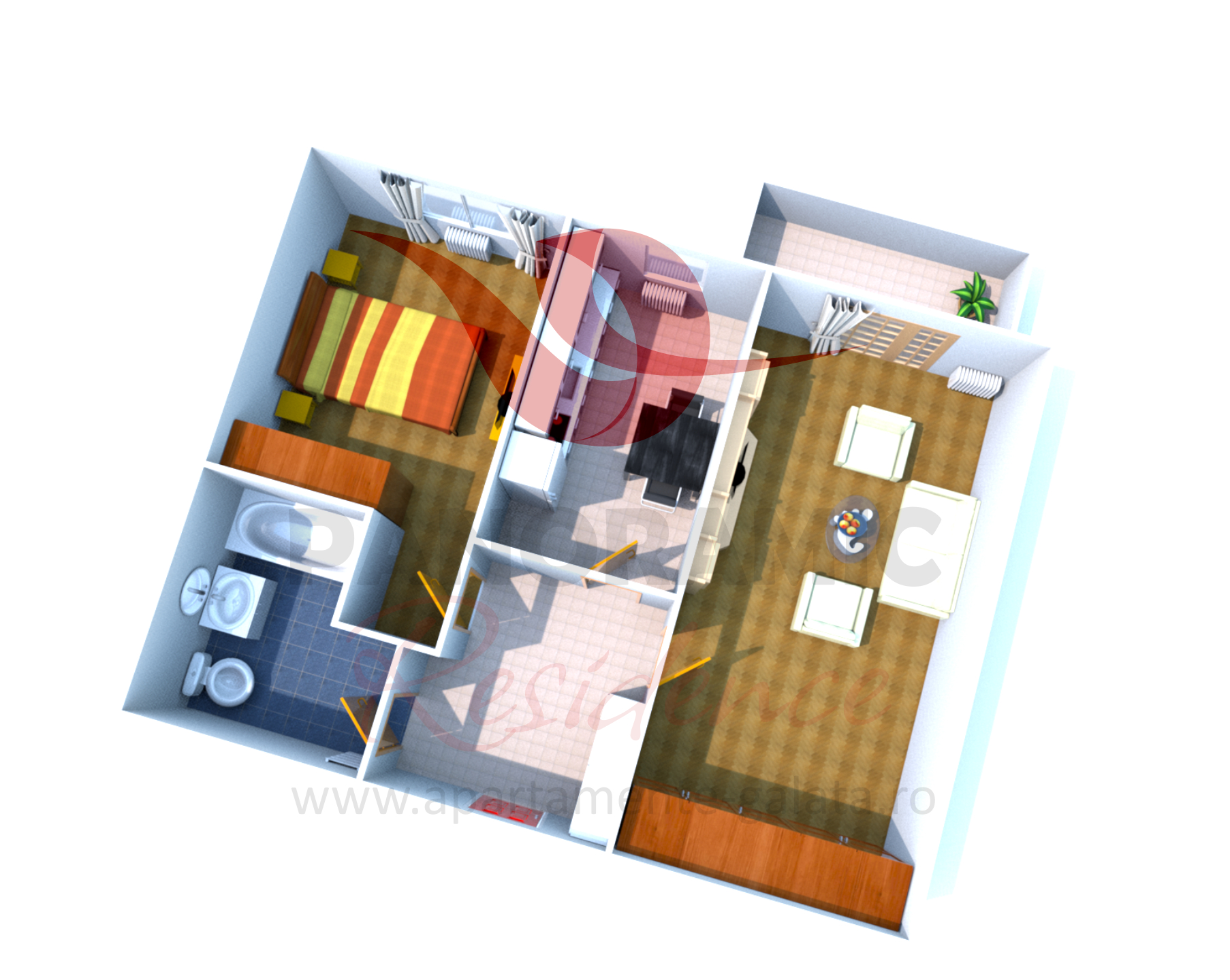 Apartament 2 camere tip A